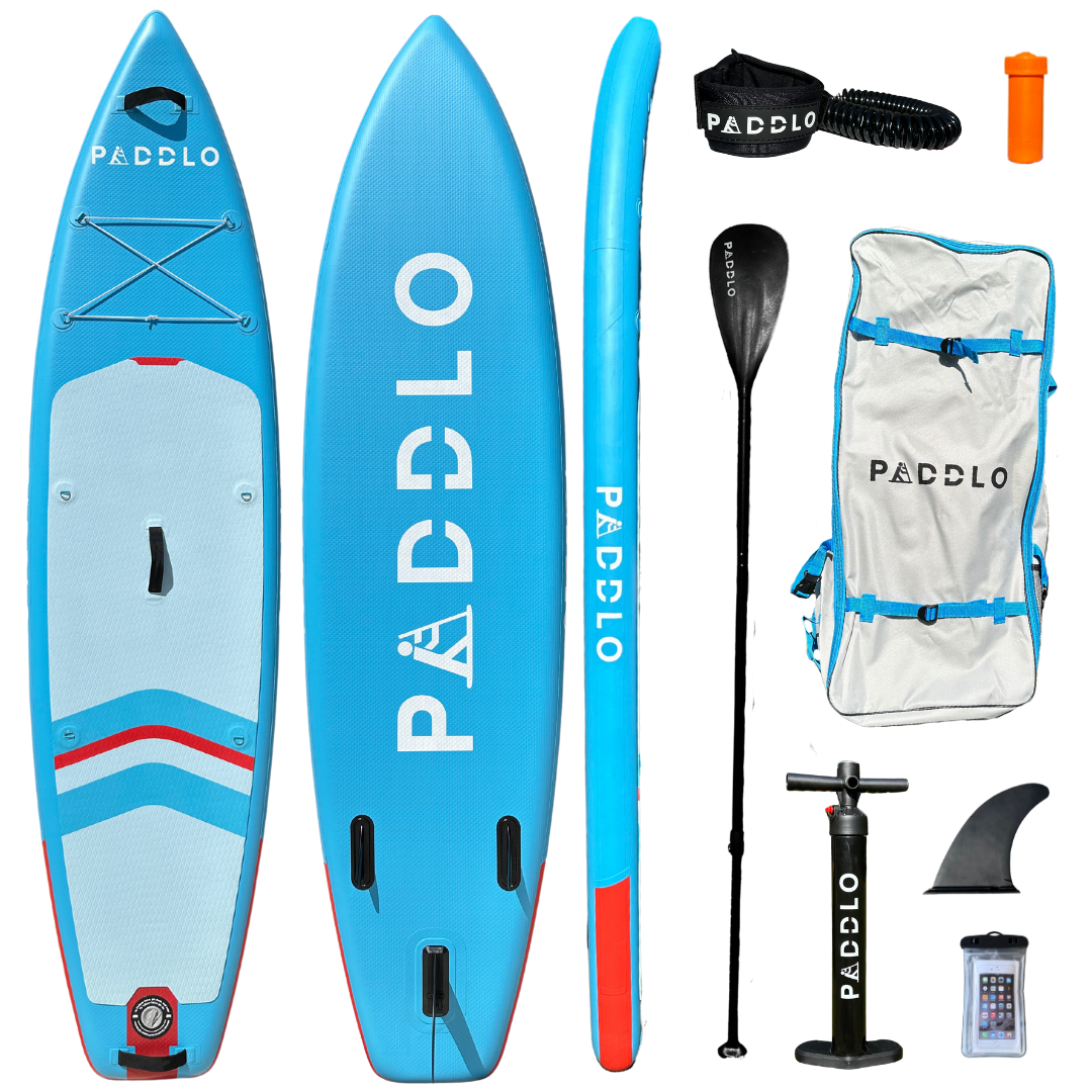 deska sup 320cm niebieska